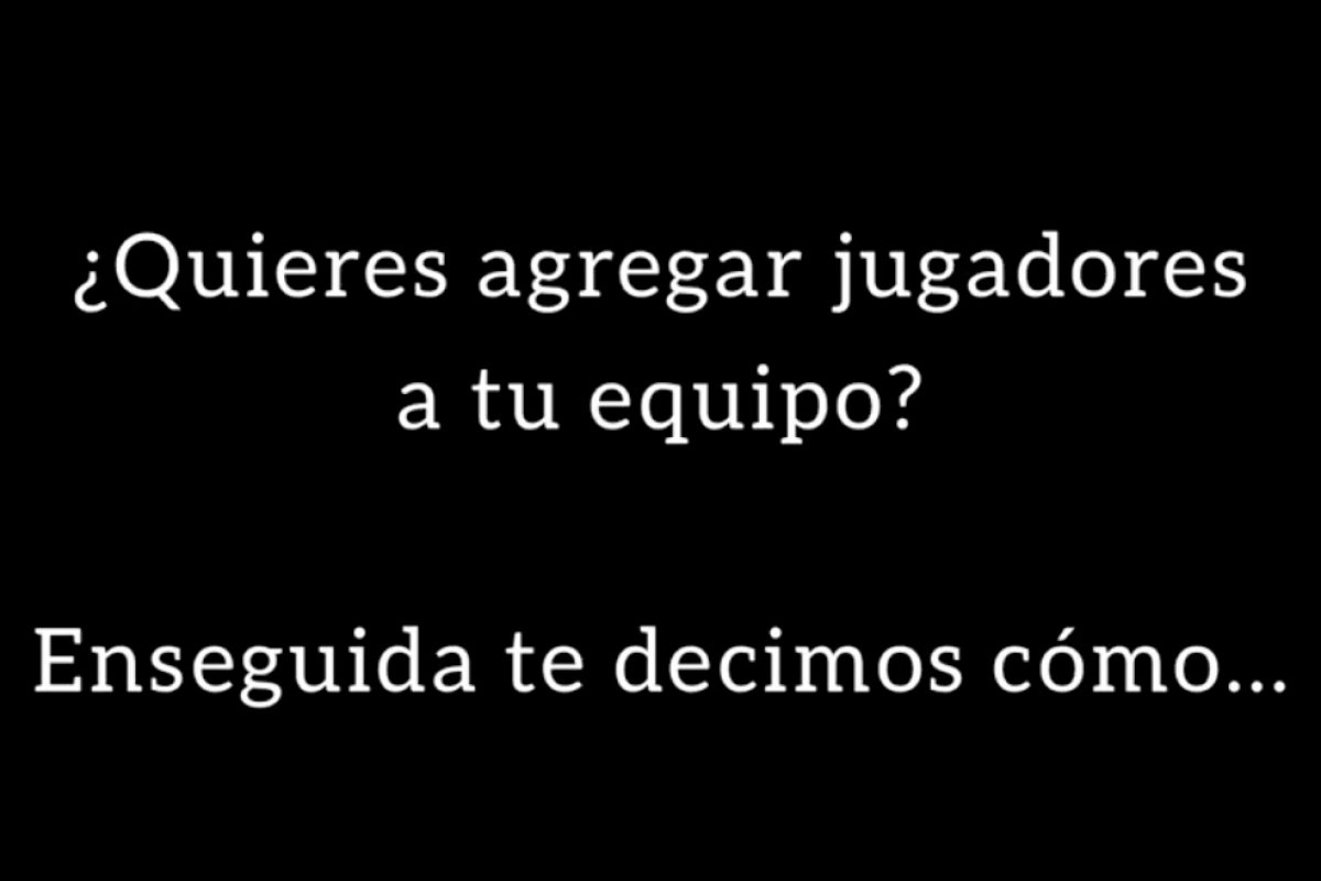 ¡Si puedes agregar jugadores a la cédula de inscripción! 