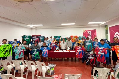 Tabasco ya tiene uniformes y balones para Fase Estatal 